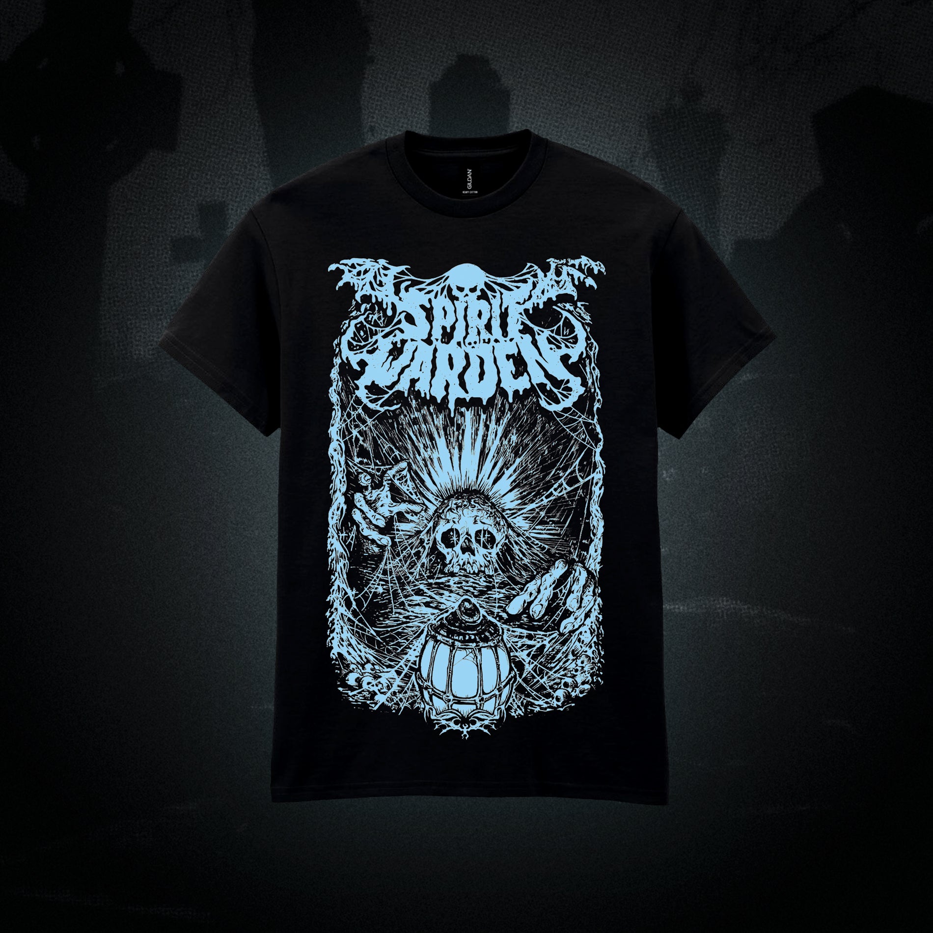 Spirit Warden T-Shirt (Mausoleum Blue)